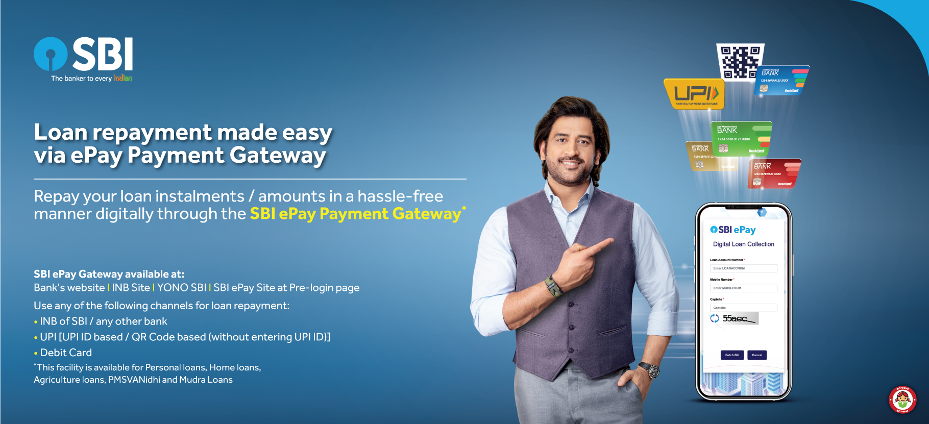 LOAN REPAYMENT VIA EPAY PAYMENT THROUGH PRINT/ DIGITAL / SOCIAL MEDIA & FM RADIO