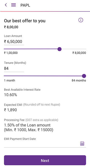 how to get a pre approved personal loan using yono sbi app 4