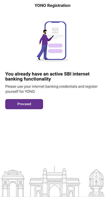 Registration on YONO SBI